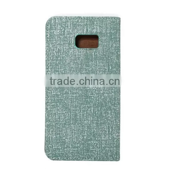 Wholesale Bling Leather Case With Card Slot For Samsung Galaxy S6 Edge photo-6