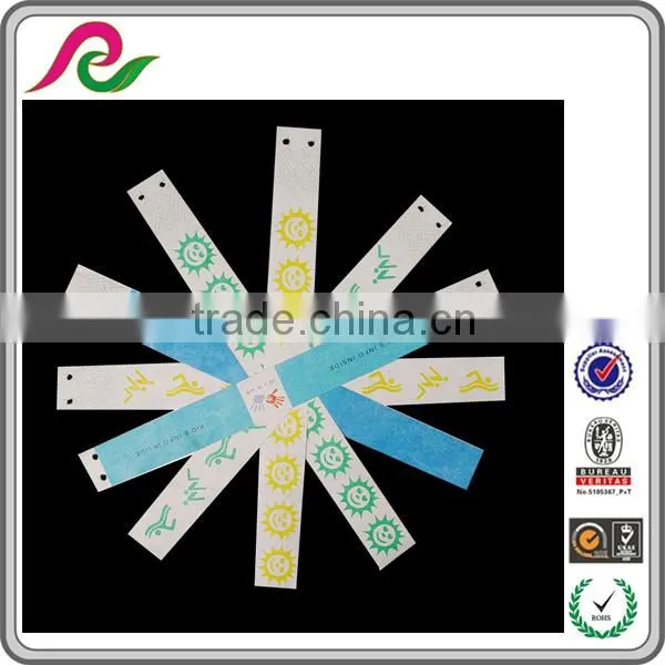 Sweatbands Tyvek Wristband Printing for Event