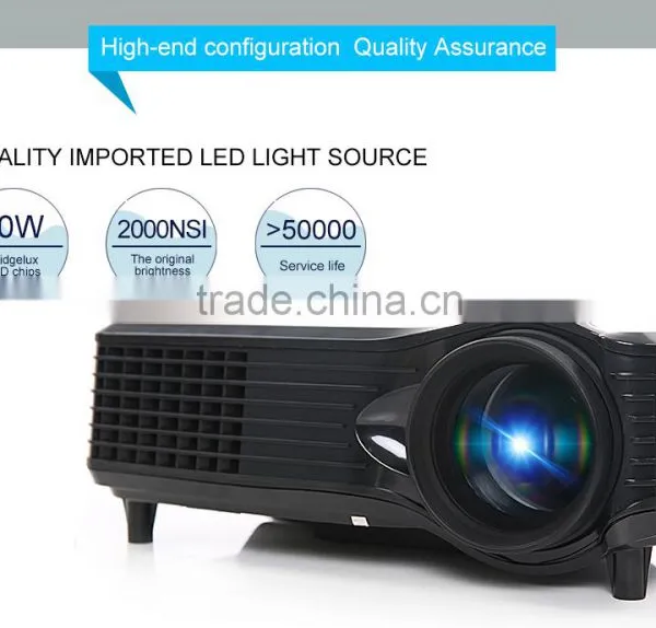 projector light engine, 2000 lumens led lcd projector for home education business use