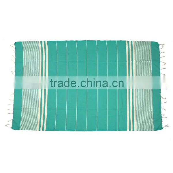 Kikoy Cotton Beachtowel/ With Tassels Cotton Blanket/ Beachtowel photo-4