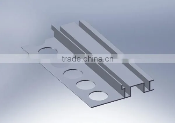 Aluminium Stair Profile With Strip photo-2