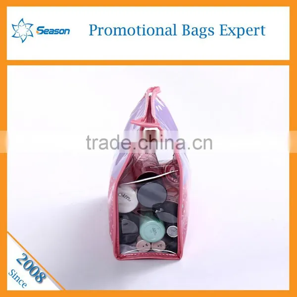 Custom Makeup Bag Cosmetic Bag Personalized Pvc Waterproof Zip Lock Bag photo-3