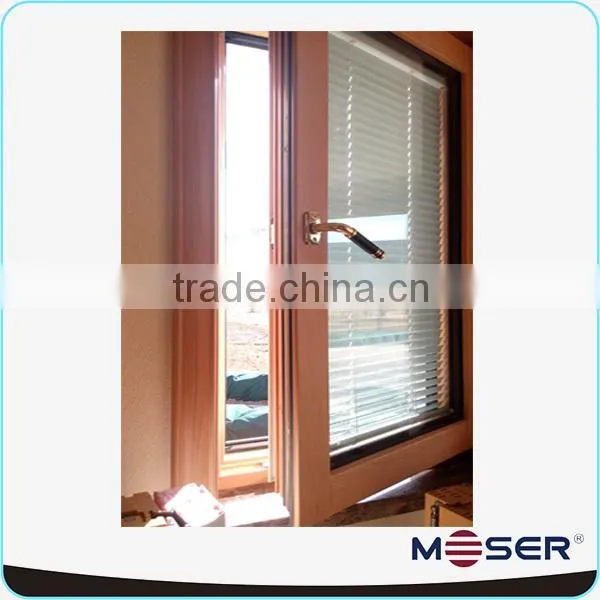 German Thermal Break Solid Wood Double Glazed Casement Windows