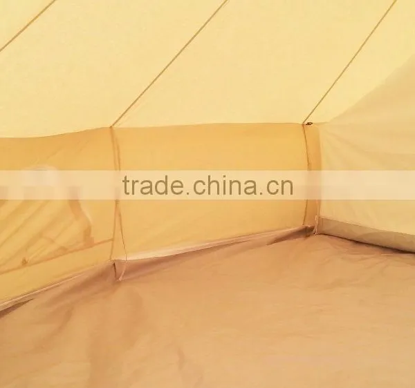 Double Layers Canvas Bell Tent Waterproof photo-5