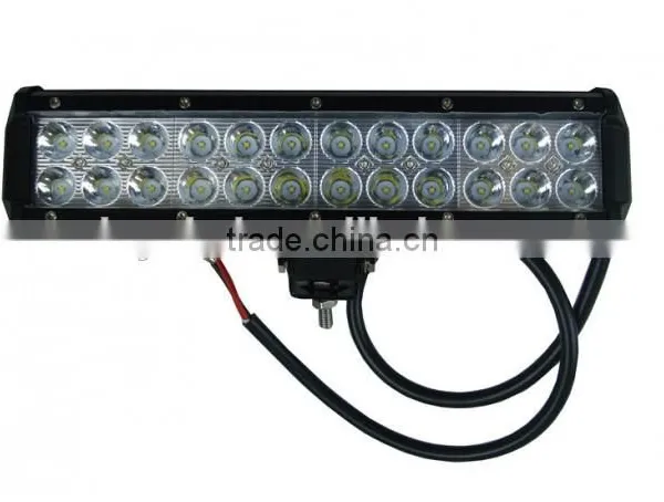 Agriculture Vehicles Dual Led Light Bar, Double Row Off Road Led Light Bar 72w photo-2