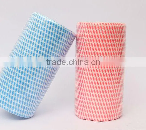 Selling Well Products Straight Wave Spunlace Cleaning Wiper