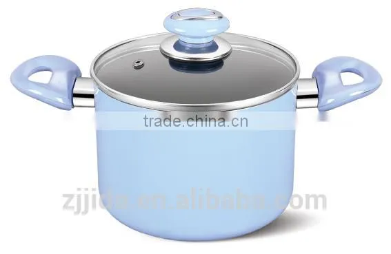 Pressed Aluminum Ceramic Coating Casserole and Sauce Pot photo-3