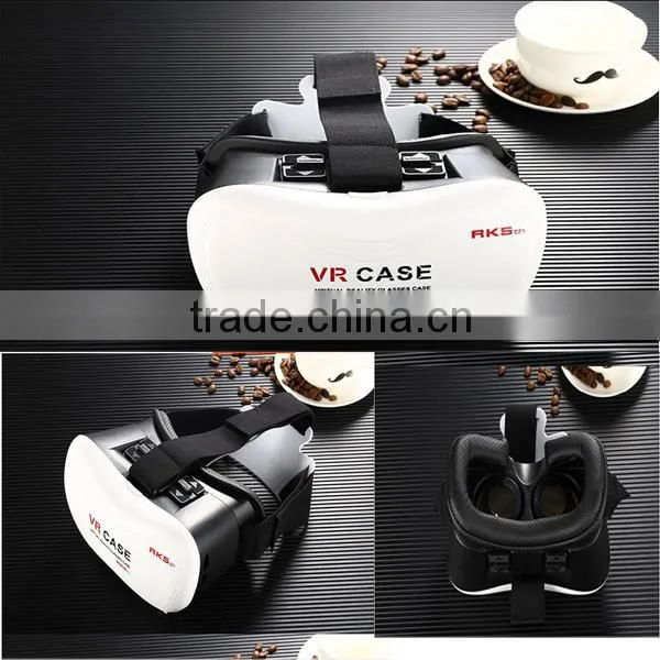 Free Samples Premium Google Cardboard / Vr Case / vr Box With Remote Control for 3D Movie Quality Choice photo-2