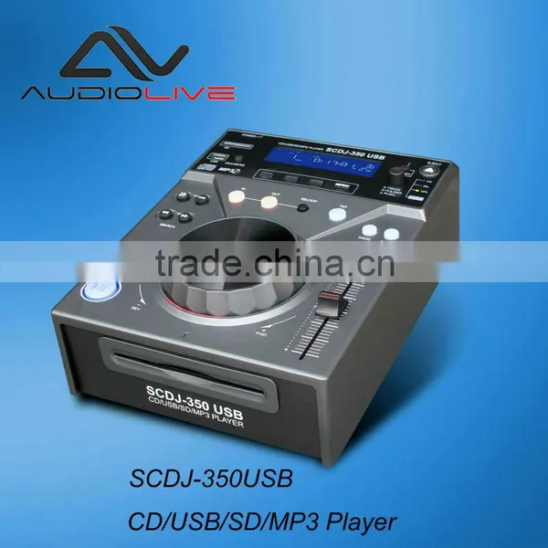 SCDJ-350USB Professonal Turntable Single CD/USB/SD/MP3 DJ Player