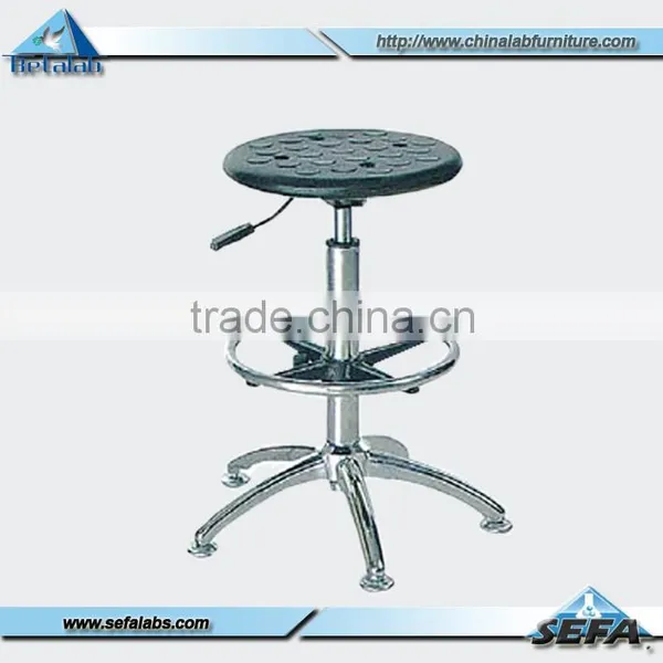 Stainless Steel Adjustable Lab Movable and Metal Lab Stools photo-3