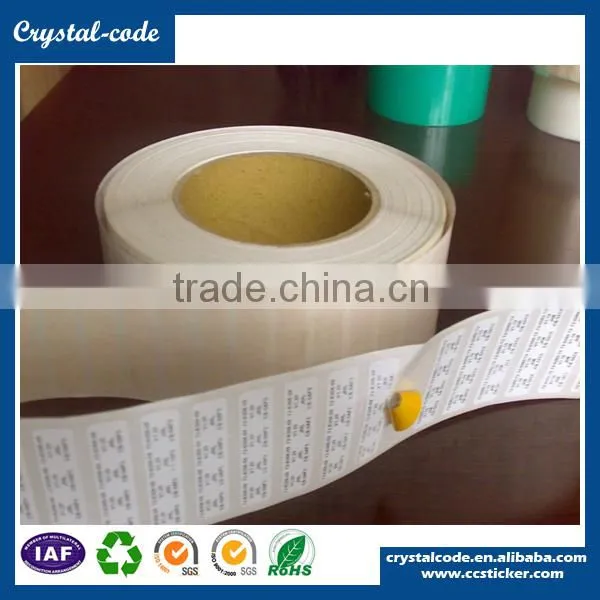Personalized pp Recycled Polyimide High Temperature Resistance Sticker photo-3
