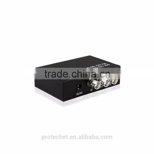 BNC SDI Splitter 1 Input 2 Output Audio Video Splitter 2 Way SDI Splitter Support 1080P photo-2