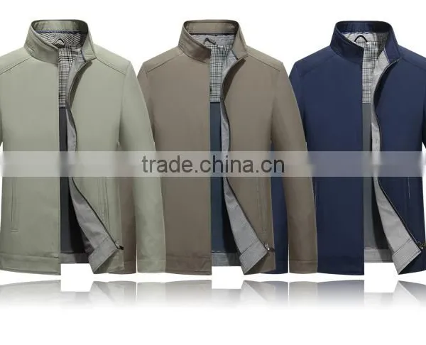 2016 New Fashion Fancy High Quality Fashion Design Men Jackets With Mandarin Collar photo-4
