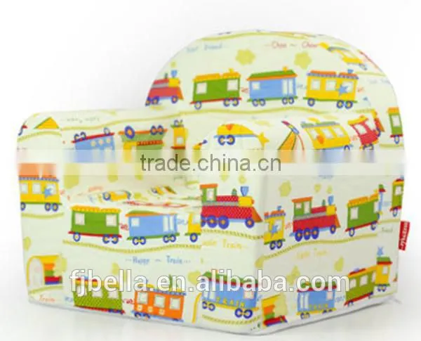 Small Bus Design Removable & Washable Baby Single Foam Sofa Couch Chair