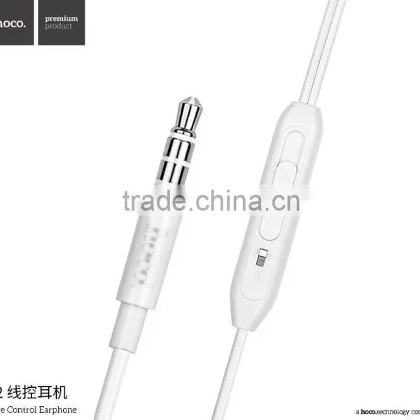 HOCO M2 Wire Control Earphone For IPhone and Android Phone photo-2