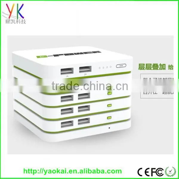 Desktop Coffee House Advertising Mobile 10000mAh Power Battery Pack Coffe Shop Restaurant Hotel