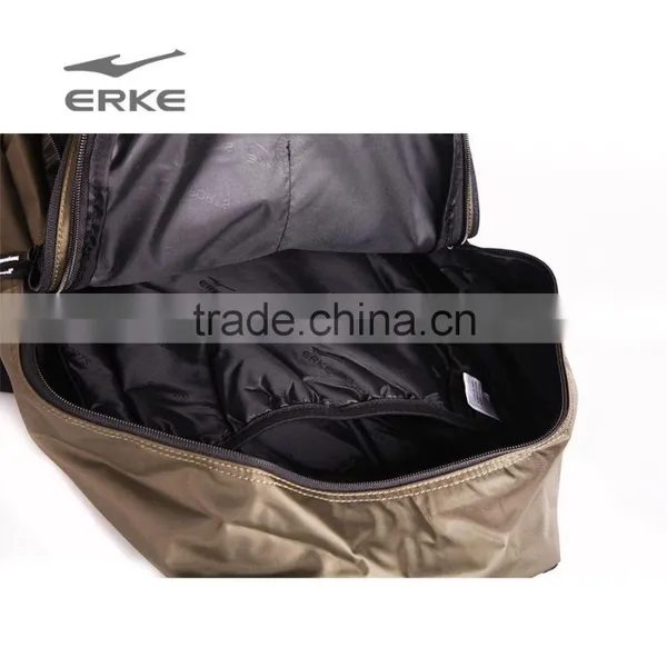ERKE Ultra-functional Backpack Lightweight School Backpack Daypack Black Backpack Fabric:420D/PVC Polyester Wholesale Backpack photo-5