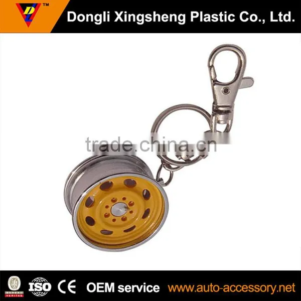Car Wheel Promotional Custom Metal Key Ring