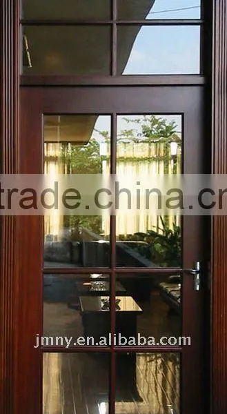 Wooden Glass Door
