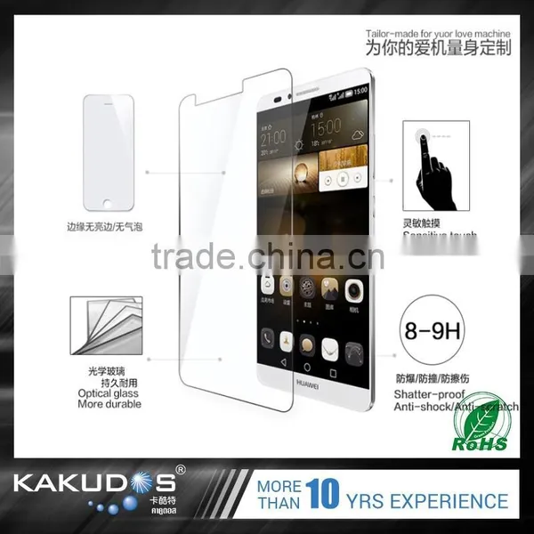 Newest Premium Tempered Glass Door for Huawei Mate7 photo-2