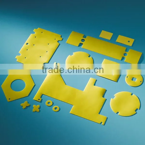 RoHS Complied Custom Made Thin Silicone Rubber Insulation Sheet for Electrical Use photo-5