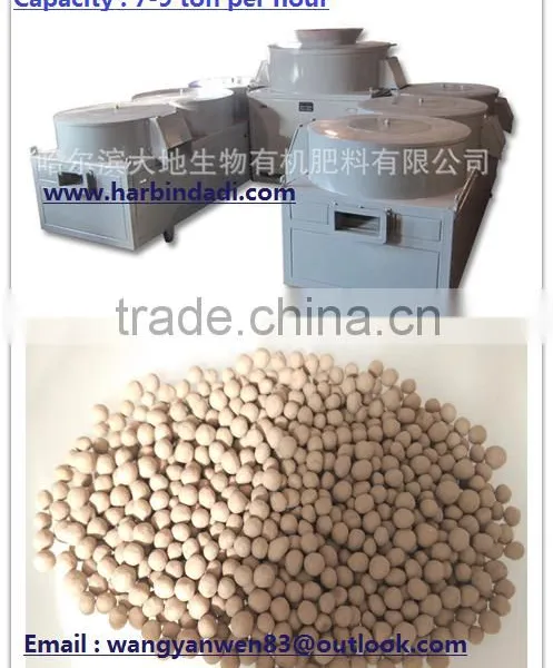 Compound organic fertilizer ball granulation machines