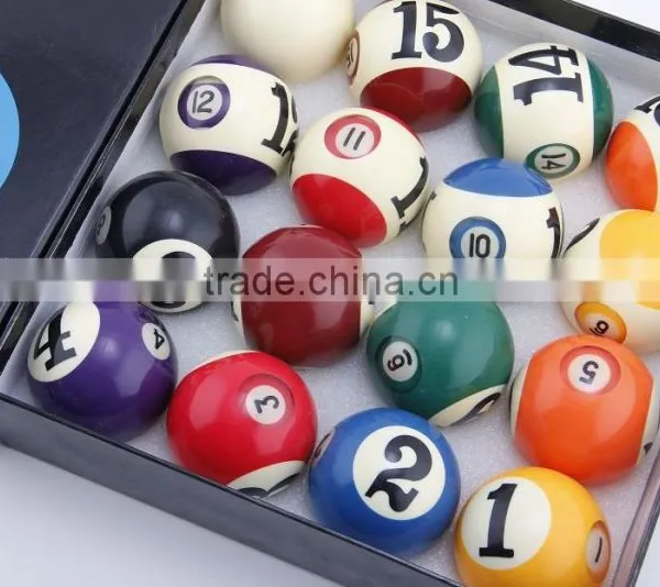 High Quality 57.2mm Resin Billiard Ball Big Unmber photo-2