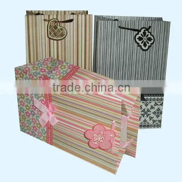 Printing Bag With Black Rope,Lamination Recycled Bag,Embossing Printing Bag photo-2