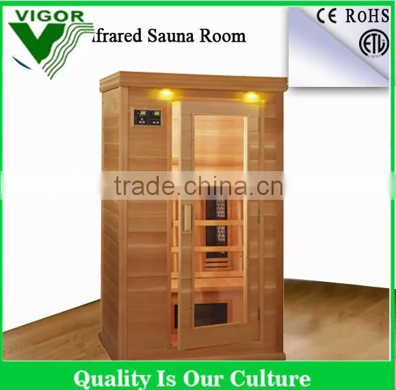Healthy Red Cedar Far Infrared Sauna Room Latest Fir Vitality Sauna Room