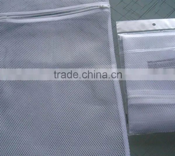 High Quality Polyester Mesh Zipper Laundry Cloth Washing Bag