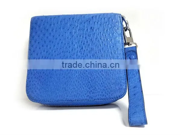 Ostrich Leather DVD Case Round CD DVD Case