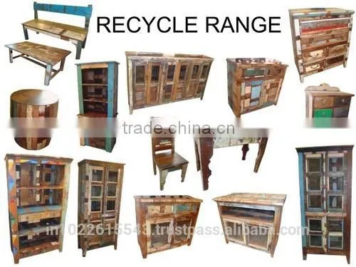 Recycle Wood Furniture Reclaimed Wood Collection ,INDUSTRIAL FURNITURE EXPORTER, Vintage Industrial Furniture.