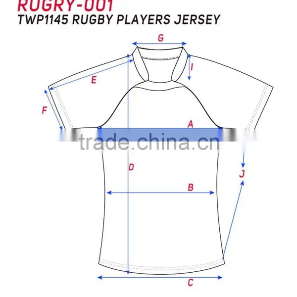 2016 Best Quality Custom Made Sublimated Rugby Jersey Sublimated Rugby Jerseys photo-3