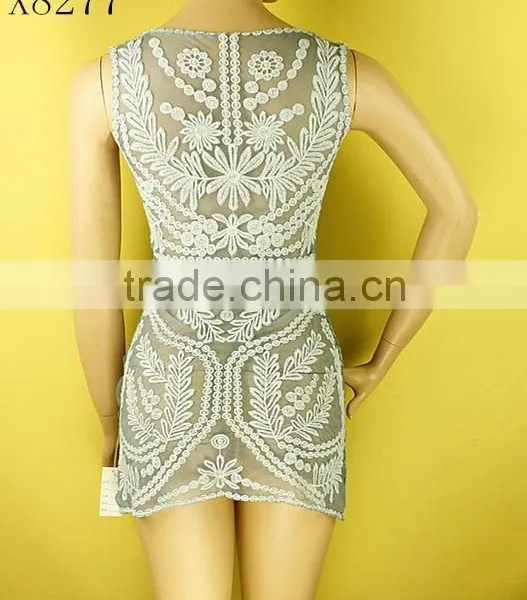 Erotic Teen Sexy Girl Tight Mini Dress photo-3