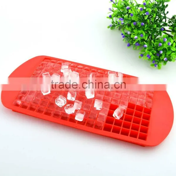 160-hole Mini Silicone Ice Cube Trays for Whiskey Cocktail Party photo-4