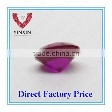 5.5mm Very Shining Round Shape 8# Synthetic Ruby Stones photo-3