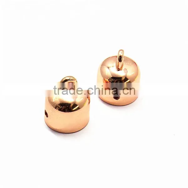 New Design Metal Drawstring Cord End Cap For Leather Cord photo-4