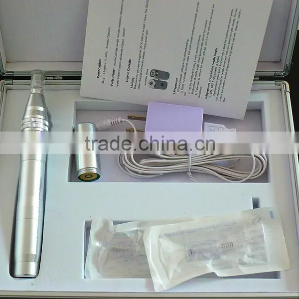 2016 Flagship! ODM Service Electric Dermapen Anti Puffiness Electric Meso Derma Pen photo-3