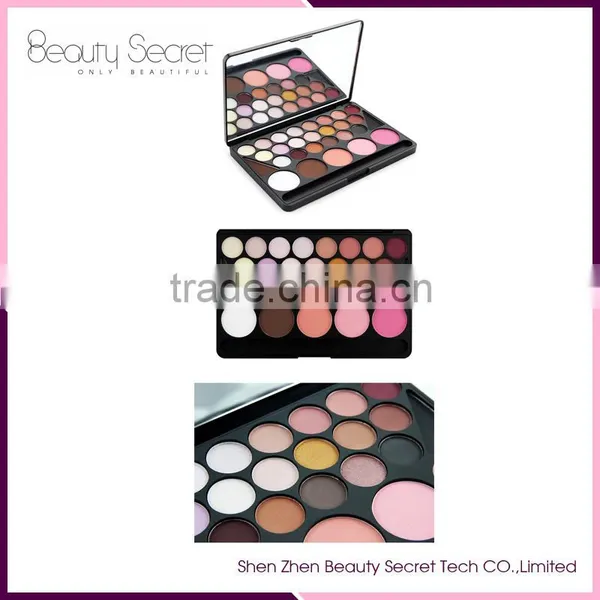 Custom Makeup 28 Color Eyeshadows Palette High Quality Palette Good Eye Shadows photo-2