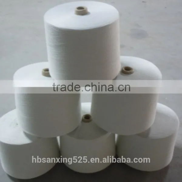 DISCOUNT!! 32NM/2ply 50% Australia Wool and 50% Acrylic Blend Yarn, Raw White Color. photo-6