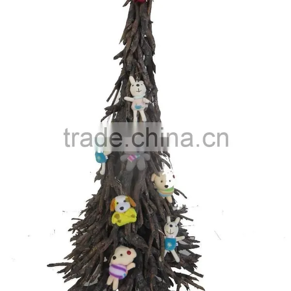 Wicker Christmas Tree