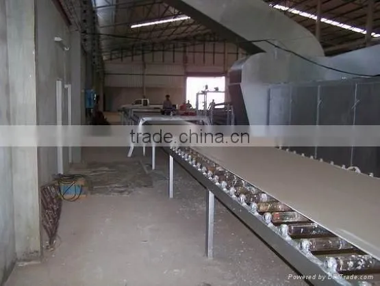Full automatic and small gypsum board manufacturing machines plant