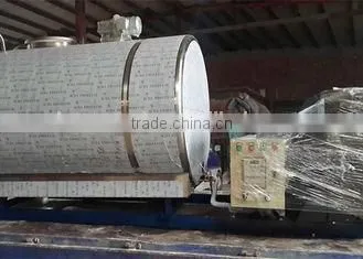 8000L Dairy Farm Milk Tank With Cooling Milk Tank For Milk Blood With Copeland Compressors photo-4