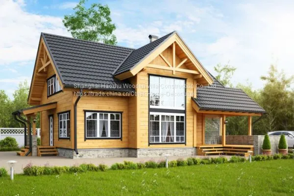 High Quality Prefabricated Log Cabin Homes Finland photo-3