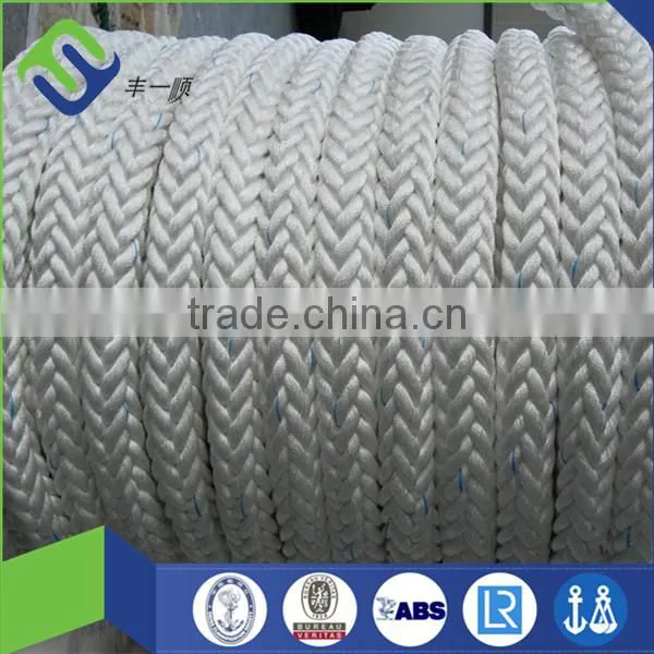 48mm Polyester Rope 8 Strand Marine Rope for Mooring and Berthing Ship/vessel/boat photo-2