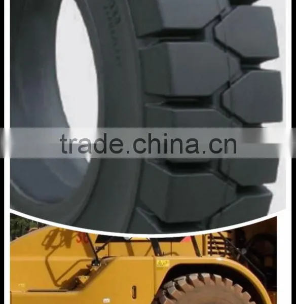 TOP SALES! Solid OTR Tires for Wheel Loaders for VOLVO, CAT, LIEBHERR, Heavy Duty Truck Solid OTR Tires. photo-6