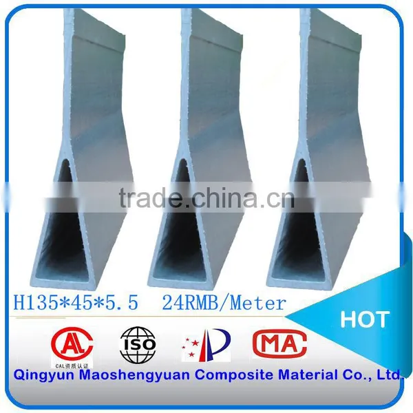 High Strength and Good Quality Frp Support Beams/ Fiberglass Product/Frp Pultrusion Profiles photo-3