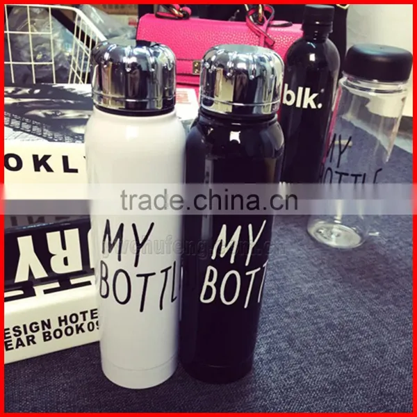 Stainless Steel Water Bottle Thermos Cup Vacuum Flask Thermoses My Bottle photo-5