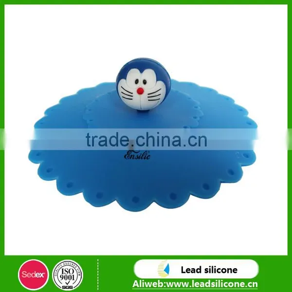 Promotion Gifts Silicone Cup Lid Customized Logo Silicone Cup Cover Food-grade Silicone Cup Lid photo-2