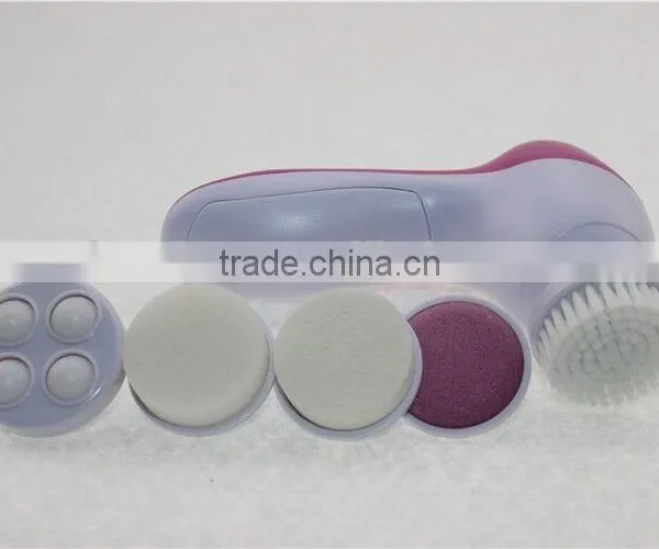 High Quality 5 in 1 Deep Facial Cleaning Machine Instrument Multi-function Facial Automaticly Washing Brush photo-3
